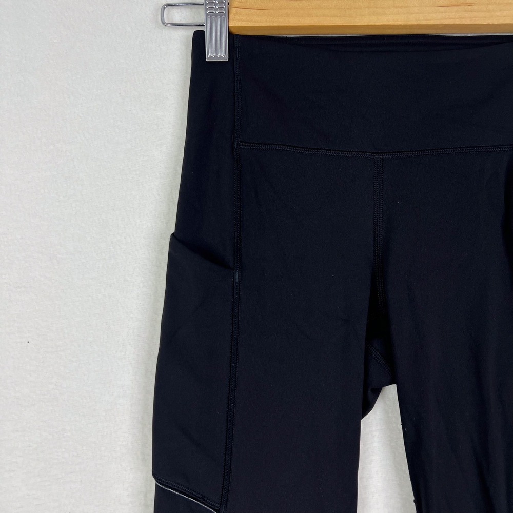 Lululemon Black Speed Up Tight 28" Full On Luxtreme Size 2 - Picture 5 of 15